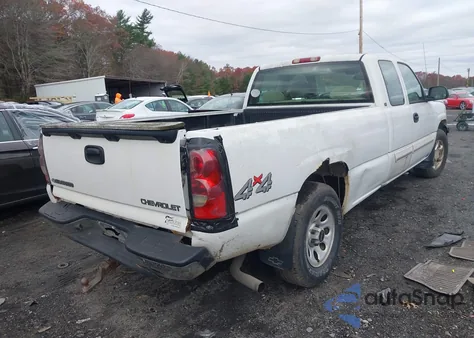 2004 Chevrolet Silverado 1500 Ls from USA, damaged, VIN 1GCEK19T74E171646